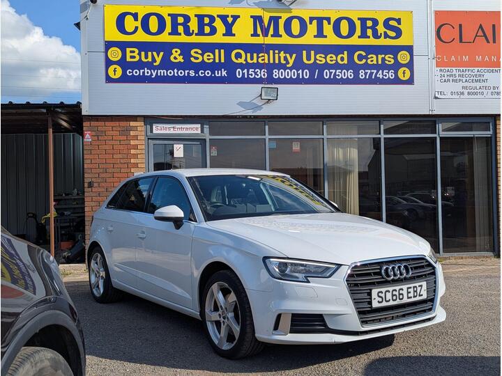 Audi A3 2.0 TDI Sport Sportback S Tronic Auto 6Spd Euro 6 (s/s) 5dr