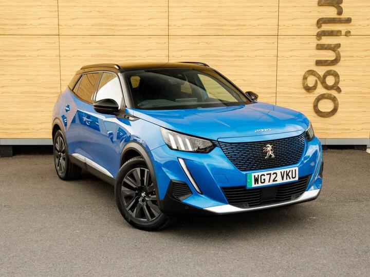Peugeot 2008 50kWh GT Premium Auto 5dr (7kW Charger) Peugeot 2008 50kWh GT Premium Auto 5dr (7kW Charger)