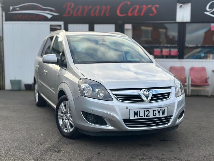 Vauxhall Zafira 1.6 16V Design Euro 5 5dr (SNav)
