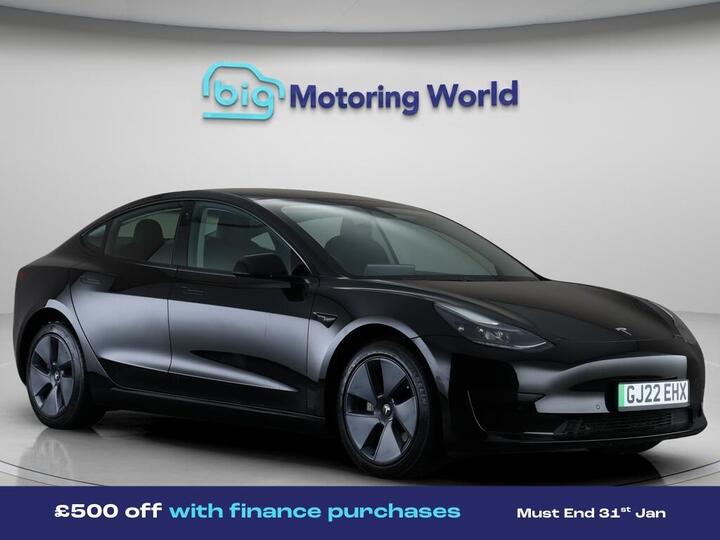 Tesla Model 3 Standard Range Plus Auto RWD 4dr
