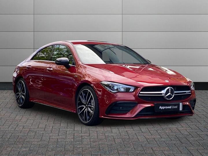 Mercedes-Benz CLA 2.0 CLA35 AMG (Premium) Coupe 7G-DCT 4MATIC Euro 6 (s/s) 4dr Mercedes-Benz CLA 2.0 CLA35 AMG (Premium) Coupe 7G-DCT 4MATIC Euro 6 (s/s) 4dr