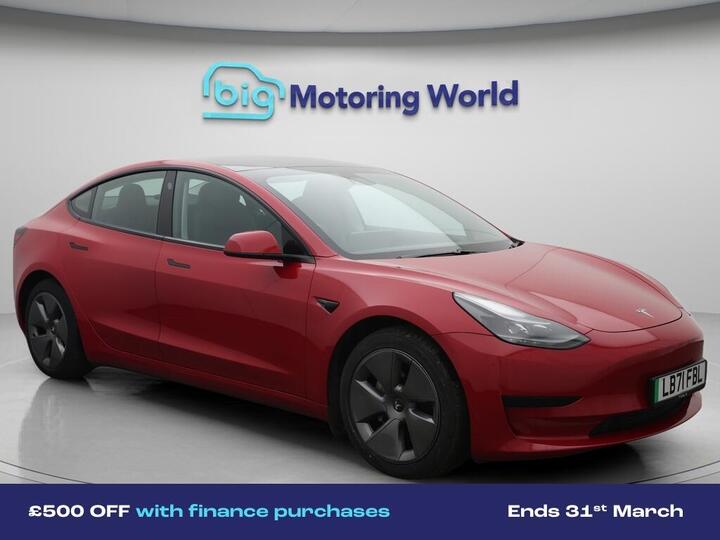 Tesla Model 3 Standard Range Plus Auto RWD 4dr