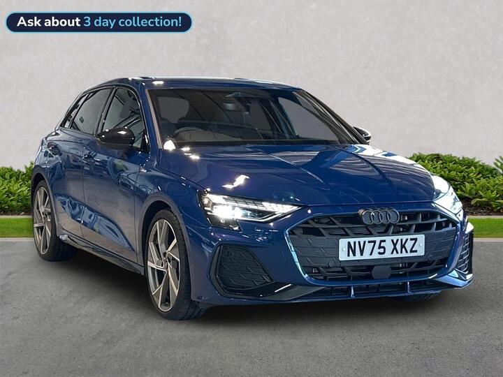 Audi A3 2.0 TDI 35 Black Edition Sportback S Tronic Euro 6 (s/s) 5dr