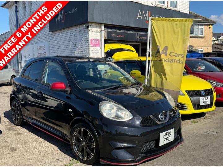 Nissan MICRA MARCH NISMO 1.2 Petrol Black 5dr NISMO EDITION/ NEW MOT/ SERVICE
