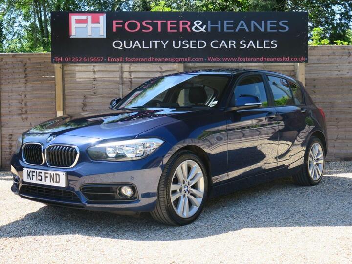 BMW 1 SERIES 2.0 118d Sport Auto Euro 6 (s/s) 5dr