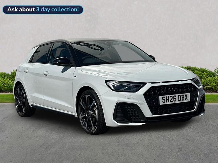 Audi A1 1.0 TFSI 25 Black Edition Sportback S Tronic Euro 6 (s/s) 5dr