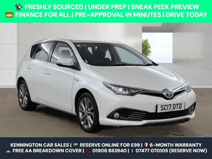 Toyota Auris 1.8 VVT-h Business Edition CVT Euro 6 (s/s) 5dr (Safety Sense) Toyota Auris 1.8 VVT-h Business Edition CVT Euro 6 (s/s) 5dr (Safety Sense)