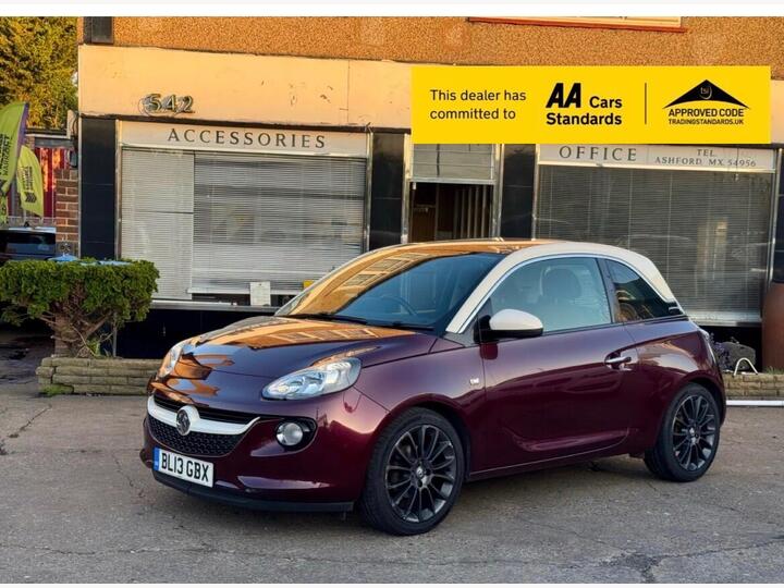 Vauxhall ADAM 1.4 16v GLAM Euro 5 3dr Vauxhall ADAM 1.4 16v GLAM Euro 5 3dr