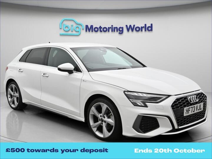 Audi A3 1.5 TFSI 35 S Line Sportback Euro 6 (s/s) 5dr