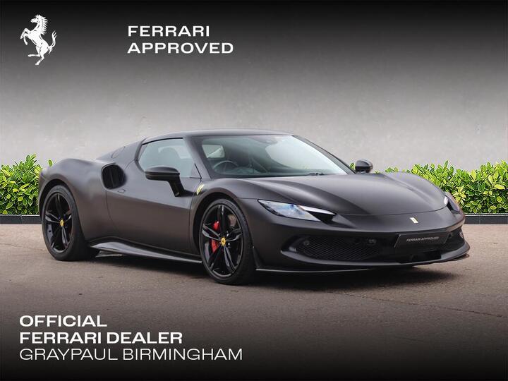 Ferrari 296 3.0T V6 7.45kWh F1 DCT Euro 6 (s/s) 2dr
