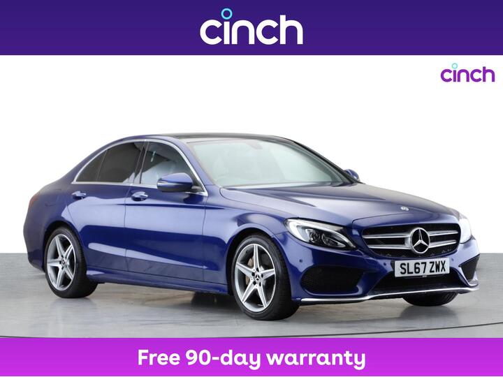 Mercedes-Benz C-Class 2.1 C300dh AMG Line (Premium) G-Tronic+ Euro 6 (s/s) 4dr