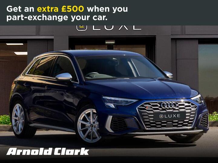 Audi S3 2.0 TFSI Sportback S Tronic Quattro Euro 6 (s/s) 5dr