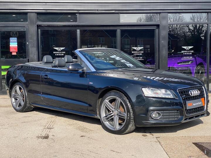Audi A5 Cabriolet 3.0 TDI V6 S Line S Tronic Quattro Euro 4 2dr Audi A5 Cabriolet 3.0 TDI V6 S Line S Tronic Quattro Euro 4 2dr