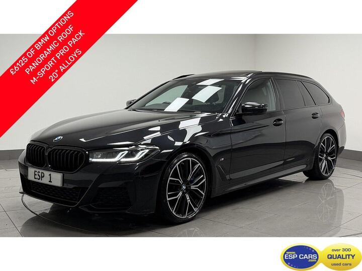 BMW 5 Series 2.0 520d MHT M Sport Touring Steptronic Euro 6 (s/s) 5dr