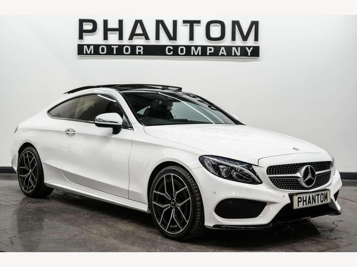 Mercedes-Benz C-CLASS 2.0 C200 AMG Line (Premium Plus) G-Tronic+ Euro 6 (s/s) 2dr