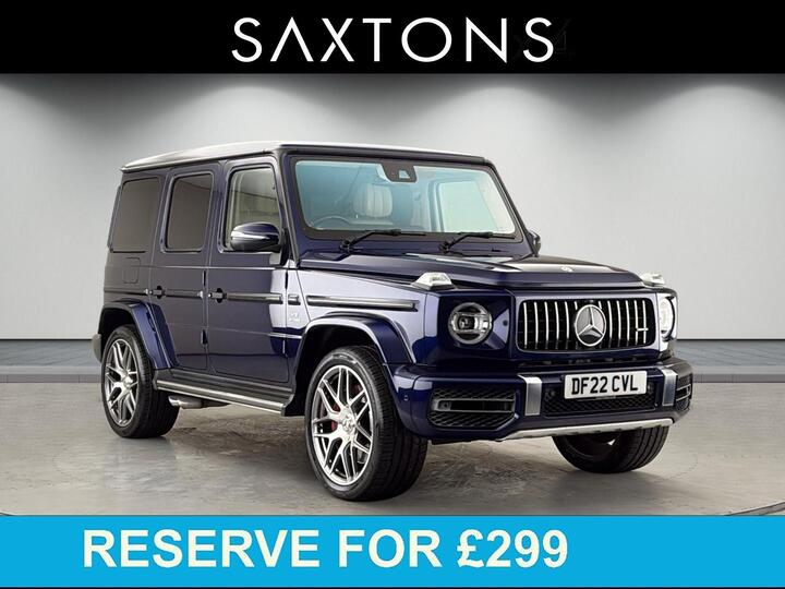 Mercedes-Benz G Class 4.0 G63 V8 BiTurbo AMG SpdS+9GT 4MATIC Euro 6 (s/s) 5dr Mercedes-Benz G Class 4.0 G63 V8 BiTurbo AMG SpdS+9GT 4MATIC Euro 6 (s/s) 5dr