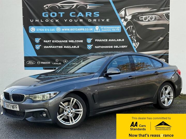 BMW 4 Series Gran Coupe 2.0 420d M Sport Auto Euro 6 (s/s) 5dr BMW 4 Series Gran Coupe 2.0 420d M Sport Auto Euro 6 (s/s) 5dr