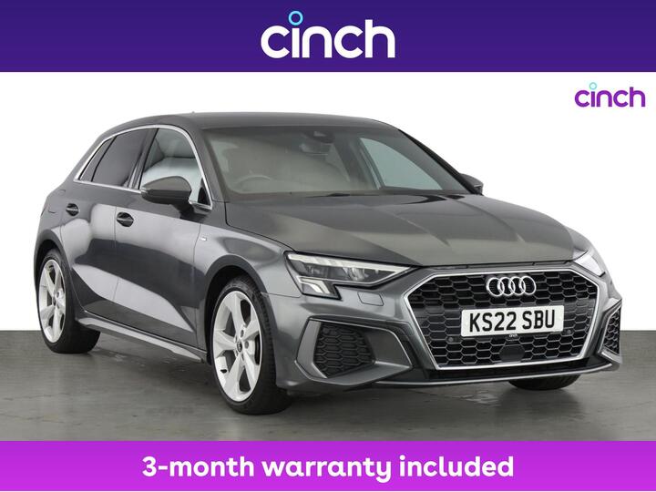 Audi A3 1.0 TFSI 30 S Line Sportback S Tronic Euro 6 (s/s) 5dr