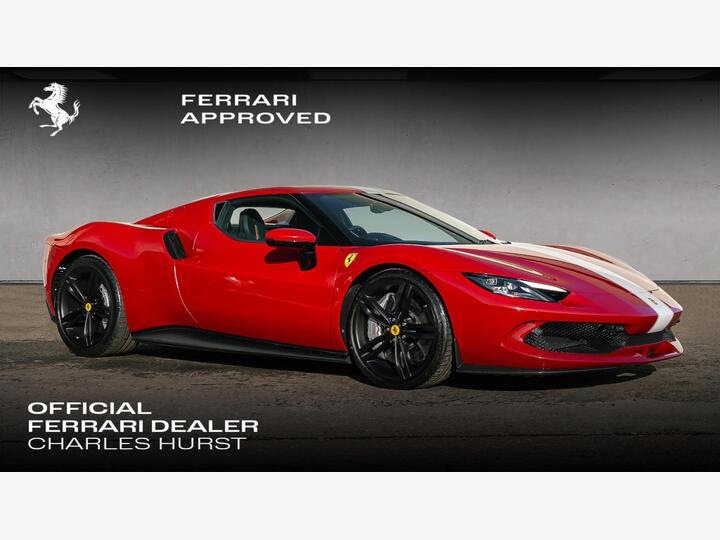 Ferrari 296 GTB 3.0T V6 7.45kWh F1 DCT Euro 6 (s/s) 2dr