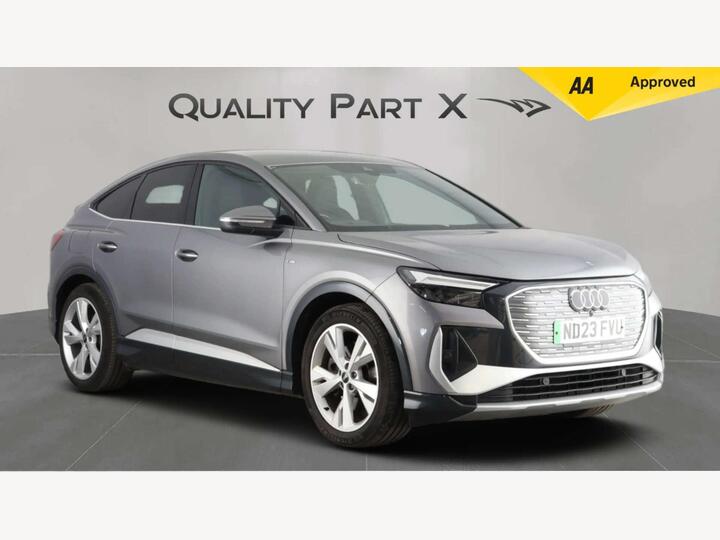 Audi Q4 E-tron 40 S Line Sportback Auto 5dr 82kWh