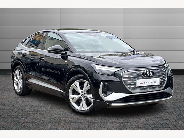 Audi Q4 E-tron 35 S Line Sportback Auto 5dr 55kWh Audi Q4 E-tron 35 S Line Sportback Auto 5dr 55kWh