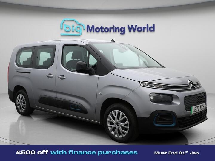 Citroen E-Berlingo 50kWh Feel XL Auto 5dr (7.4kW Charger)
