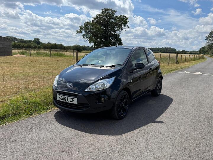 Ford Ka 1.2 Zetec Black Edition Euro 6 (s/s) 3dr