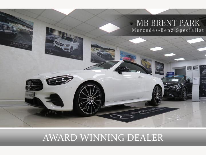 Mercedes-Benz E Class 2.0 E220d AMG Line Night Edition (Premium Plus) Cabriolet G-Tronic+ Euro 6 (s/s) 2dr Mercedes-Benz E Class 2.0 E220d AMG Line Night Edition (Premium Plus) Cabriolet G-Tronic+ Euro 6 (s/s) 2dr