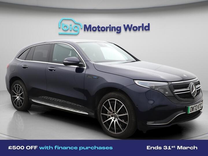 Mercedes-Benz EQC EQC 400 80kWh AMG Line Auto 4MATIC 5dr Mercedes-Benz EQC EQC 400 80kWh AMG Line Auto 4MATIC 5dr