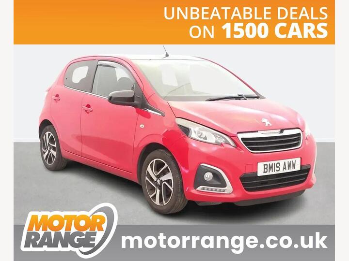 Peugeot 108 1.0 Allure Euro 6 5dr Peugeot 108 1.0 Allure Euro 6 5dr