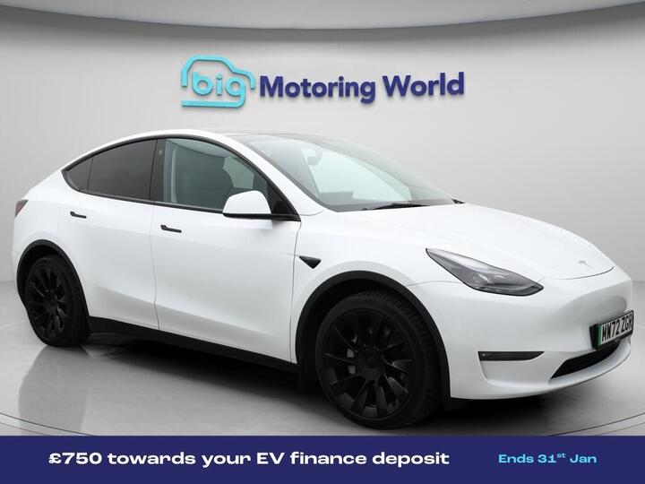 Tesla Model Y (Dual Motor) Long Range Auto 4WDE 5dr Tesla Model Y (Dual Motor) Long Range Auto 4WDE 5dr