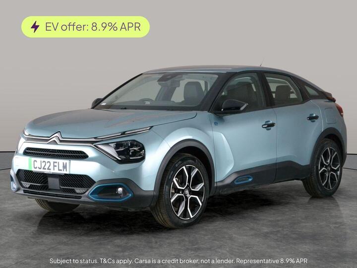 Citroen E-C4 50kWh Sense Plus Auto 5dr (11kW Charger)