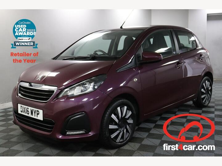 Peugeot 108 1.0 Active Euro 6 5dr Peugeot 108 1.0 Active Euro 6 5dr