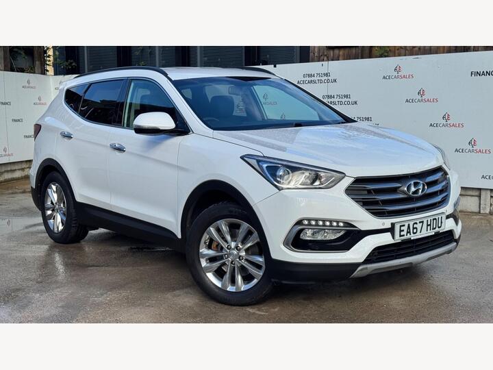 Hyundai Santa Fe 2.2 CRDi Blue Drive Premium Auto 4WD Euro 6 (s/s) 5dr (7 Seat)