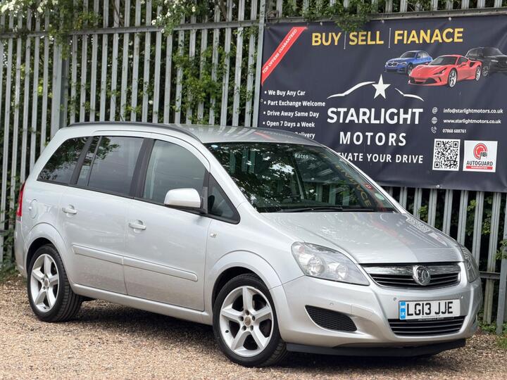 Vauxhall Zafira 1.6 16V Exclusiv Euro 5 5dr