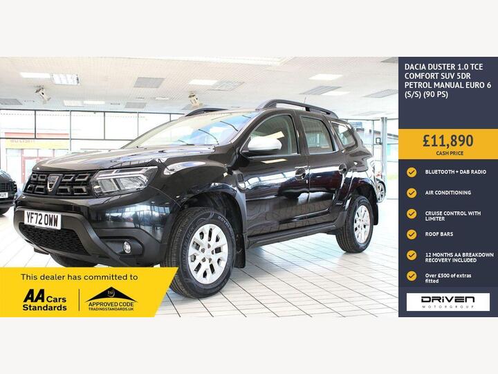 Dacia DUSTER 1.0 TCe Comfort Euro 6 (s/s) 5dr Dacia DUSTER 1.0 TCe Comfort Euro 6 (s/s) 5dr