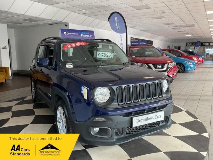 Jeep Renegade 1.6 MultiJetII Longitude Euro 6 (s/s) 5dr Jeep Renegade 1.6 MultiJetII Longitude Euro 6 (s/s) 5dr