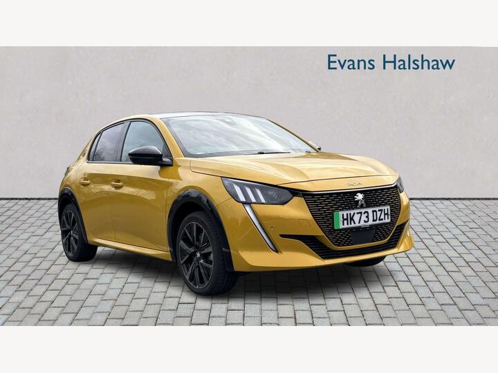 Peugeot E-208 ELECTRIC HATCHBACK 50kWh GT Auto 5dr (7.4kW Charger)