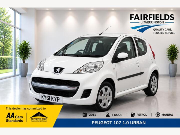 Peugeot 107 1.0 12V Sportium Euro 5 3dr
