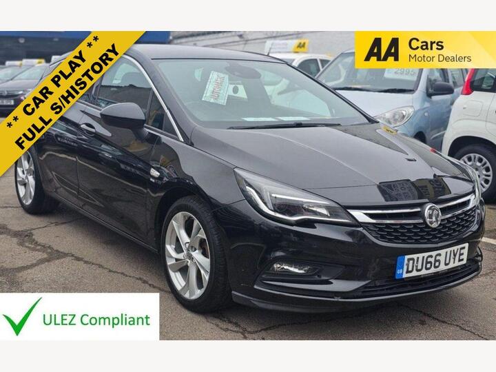 Vauxhall ASTRA 1.4i Turbo SRi Nav Auto Euro 6 (s/s) 5dr