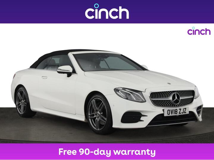 Mercedes-Benz E-Class 2.0 E220d AMG Line (Premium) Cabriolet G-Tronic+ Euro 6 (s/s) 2dr Mercedes-Benz E-Class 2.0 E220d AMG Line (Premium) Cabriolet G-Tronic+ Euro 6 (s/s) 2dr