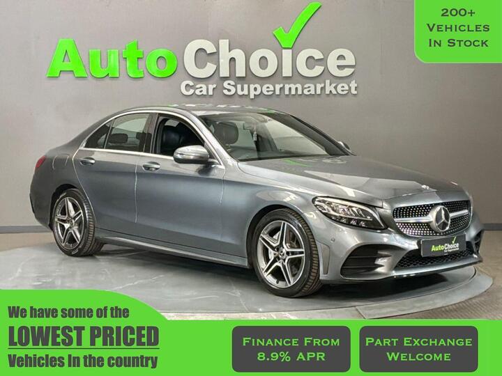 Mercedes-Benz C-CLASS 1.5 C200 MHEV EQ Boost AMG Line G-Tronic+ Euro 6 (s/s) 4dr