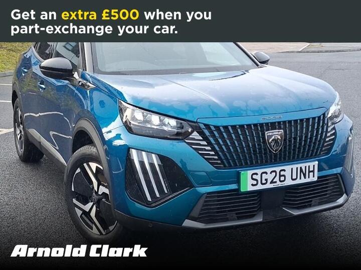 Peugeot E-2008 54kWh GT Auto 5dr (7kW Charger)