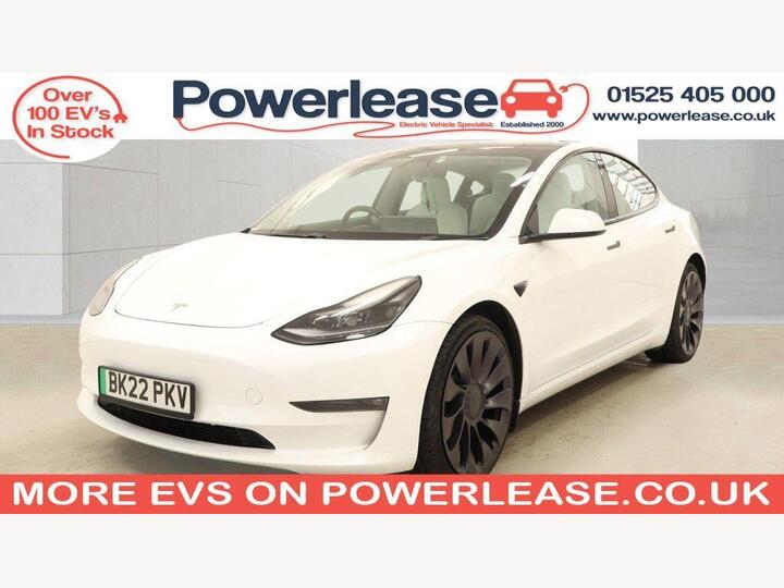 Tesla Model 3 (Dual Motor) Performance Auto 4WDE 4dr (Performance Upgrade)