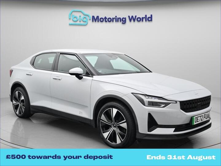 Polestar Polestar 2 Single Motor 69kWh Standard Range Fastback Auto FWD 5dr