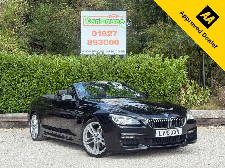 BMW 6 SERIES 3.0 640d M Sport Auto Euro 6 (s/s) 2dr