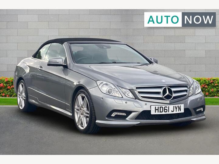 Mercedes-Benz E Class 2.1 E220 CDI BlueEfficiency Sport Cabriolet G-Tronic+ Euro 5 (s/s) 2dr