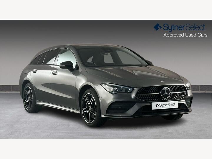 Mercedes-Benz CLA CLASS 1.3 CLA250e 15.6kWh AMG Line (Premium) Shooting Brake 8G-DCT Euro 6 (s/s) 5dr Mercedes-Benz CLA CLASS 1.3 CLA250e 15.6kWh AMG Line (Premium) Shooting Brake 8G-DCT Euro 6 (s/s) 5dr