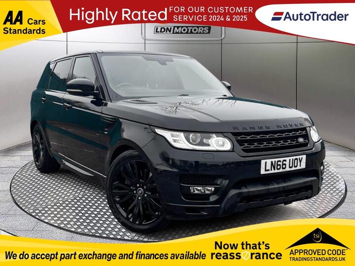 Land Rover Range Rover Sport 3.0 SD V6 HSE Auto 4WD Euro 6 (s/s) 5dr Land Rover Range Rover Sport 3.0 SD V6 HSE Auto 4WD Euro 6 (s/s) 5dr