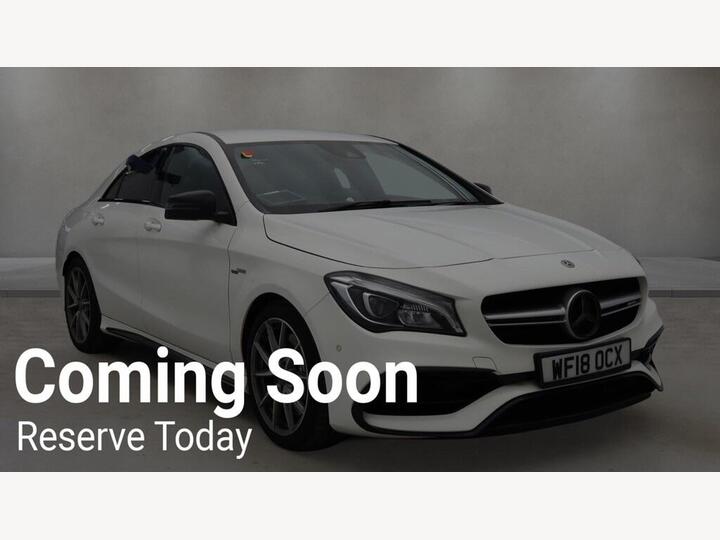 Mercedes-Benz CLA 2.0 CLA45 AMG Coupe SpdS DCT 4MATIC Euro 6 (s/s) 4dr